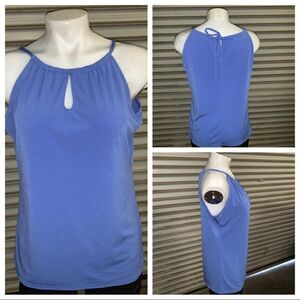 Banana Republic sleeveless top with peek a boo